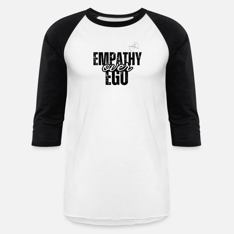 Empathy Over Ego – Minimalist White Script