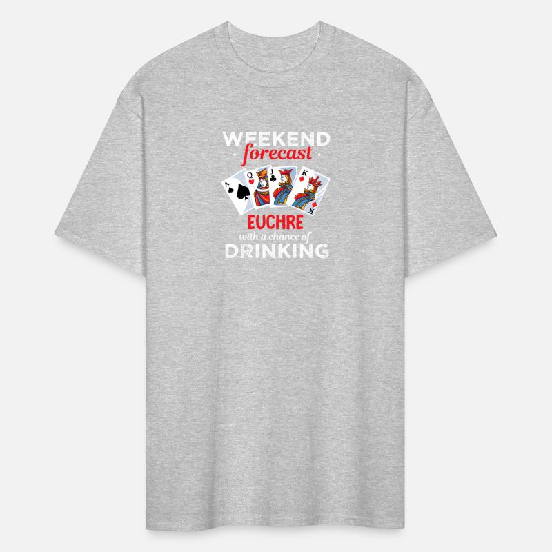 Euchre Player - Euchre Drinking Card Game