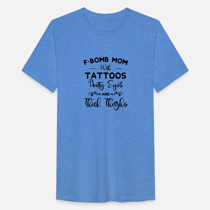 F-bomb mom with tattoos pretty eyes and thick thig