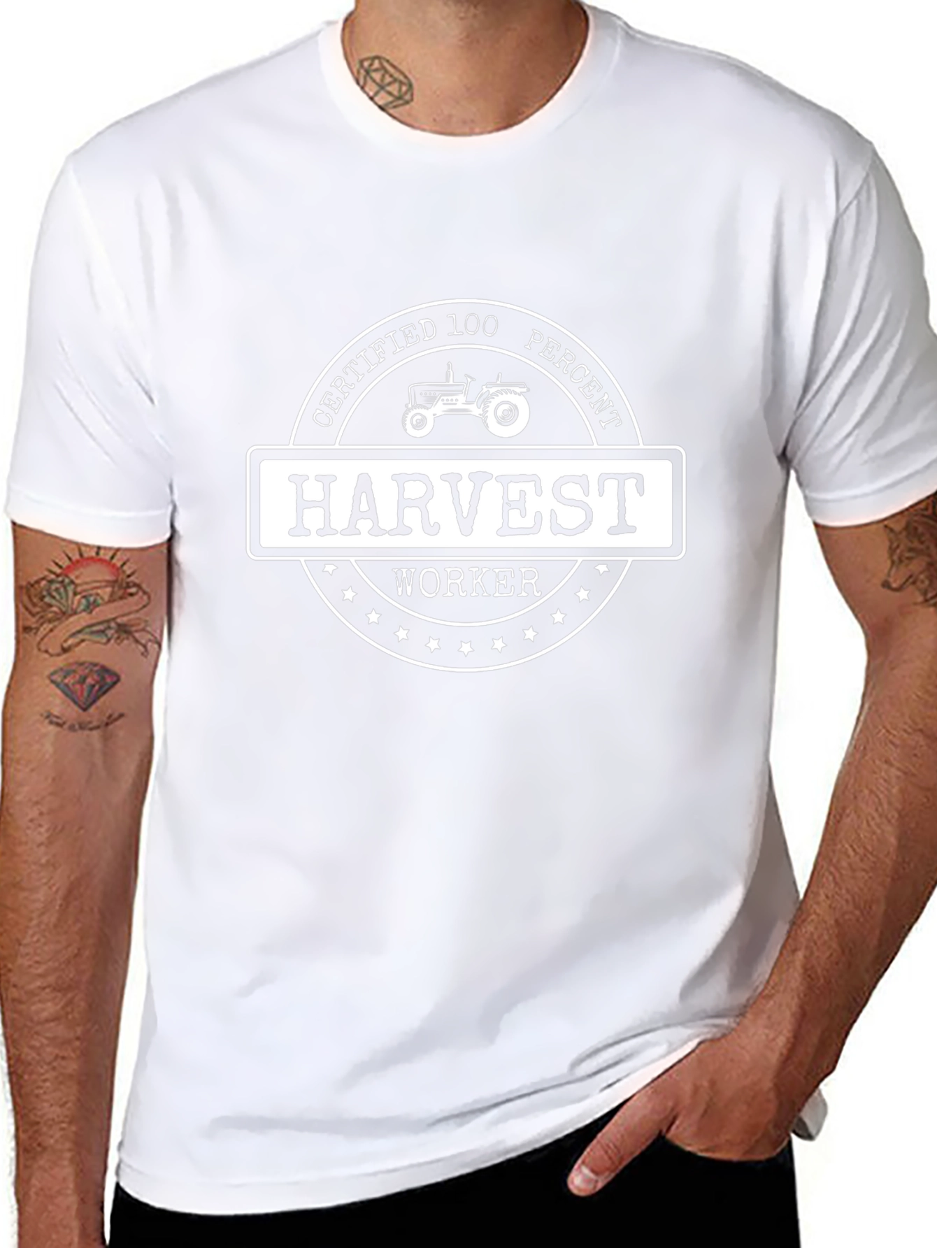 Harvest Worker Certified 100% Cotton Tee