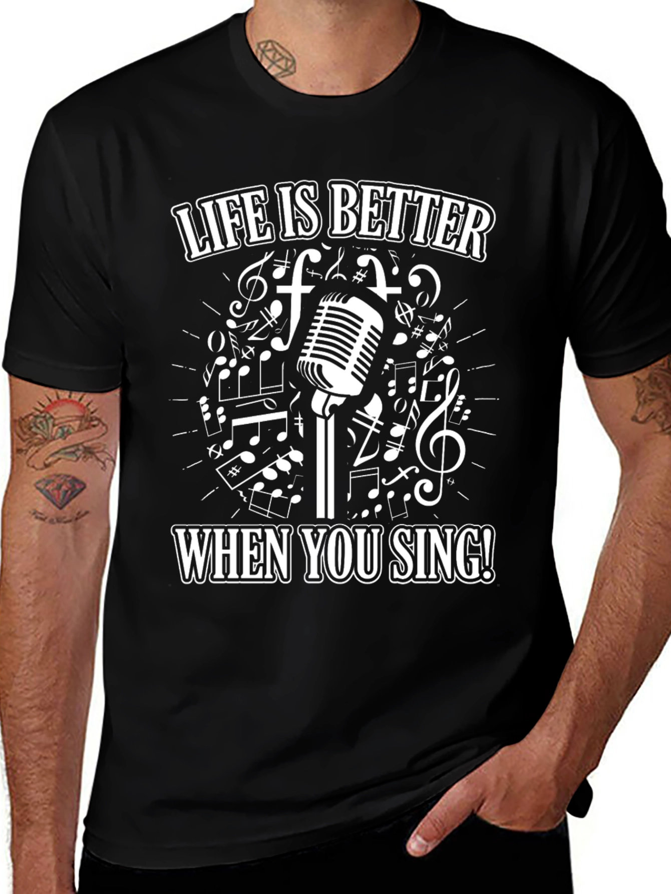 Life Is Better When You Sing T-Shirt