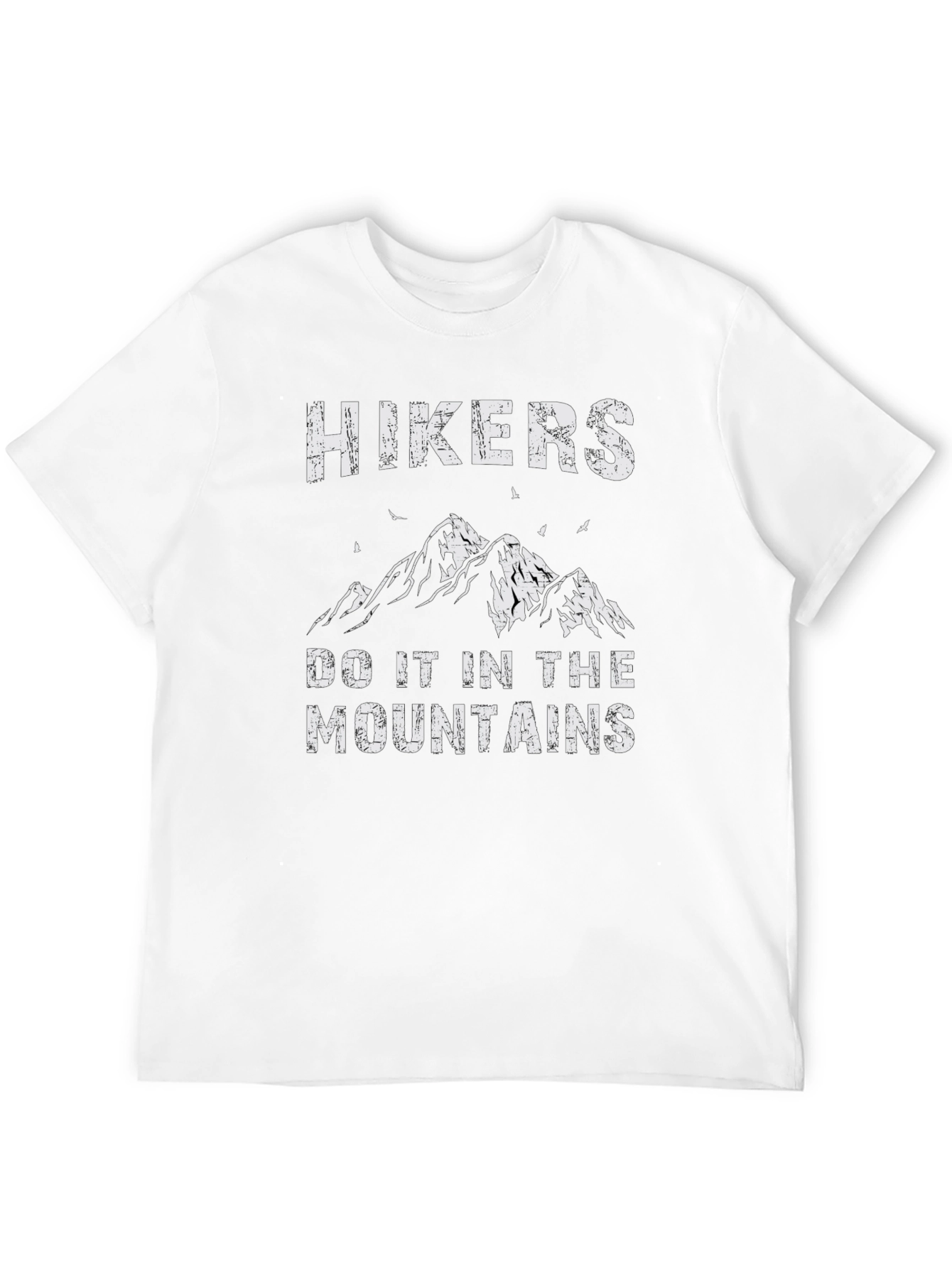Hikers Do It In The Mountains Graphic T-Shirt