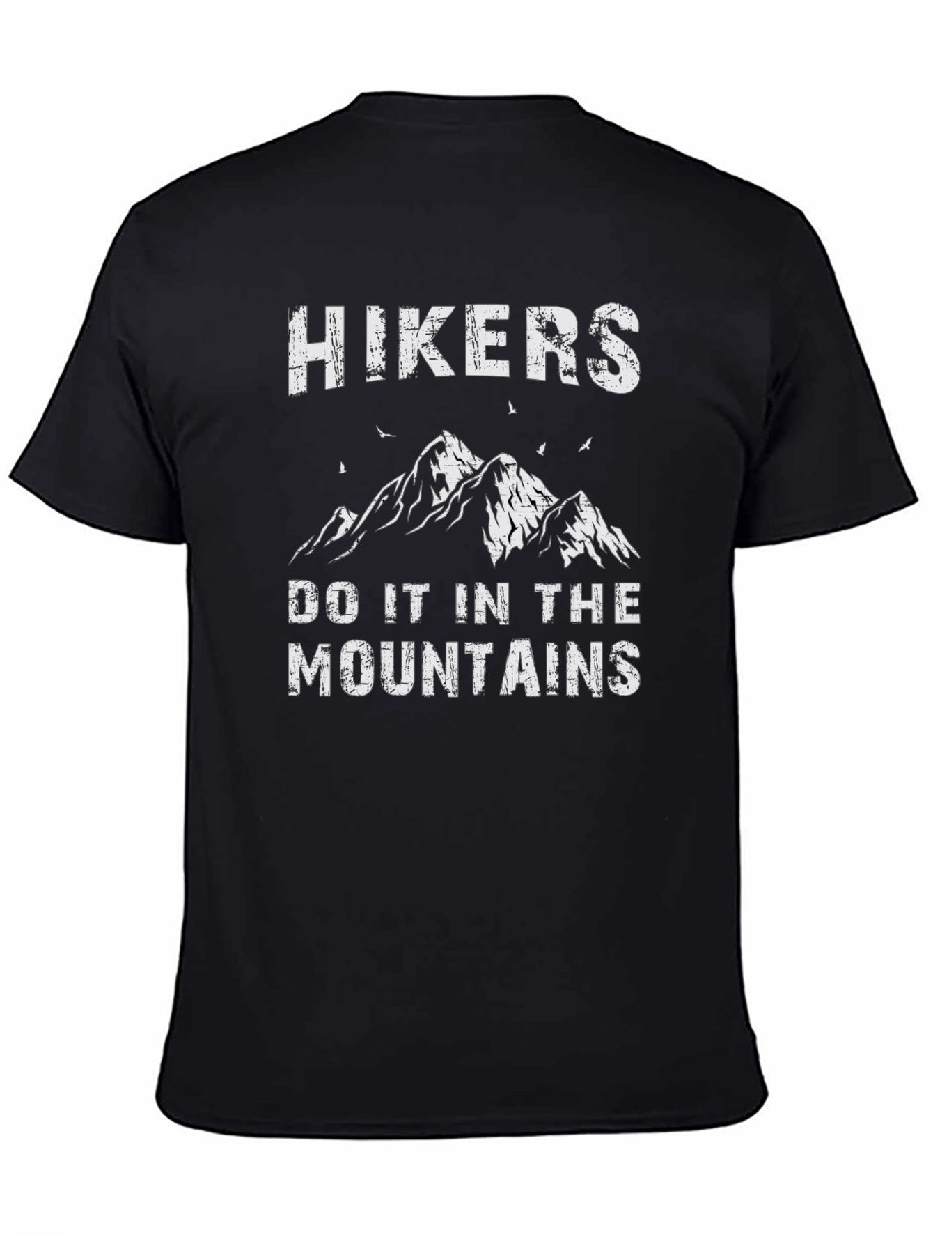 Hikers Do It In The Mountains Graphic T-Shirt