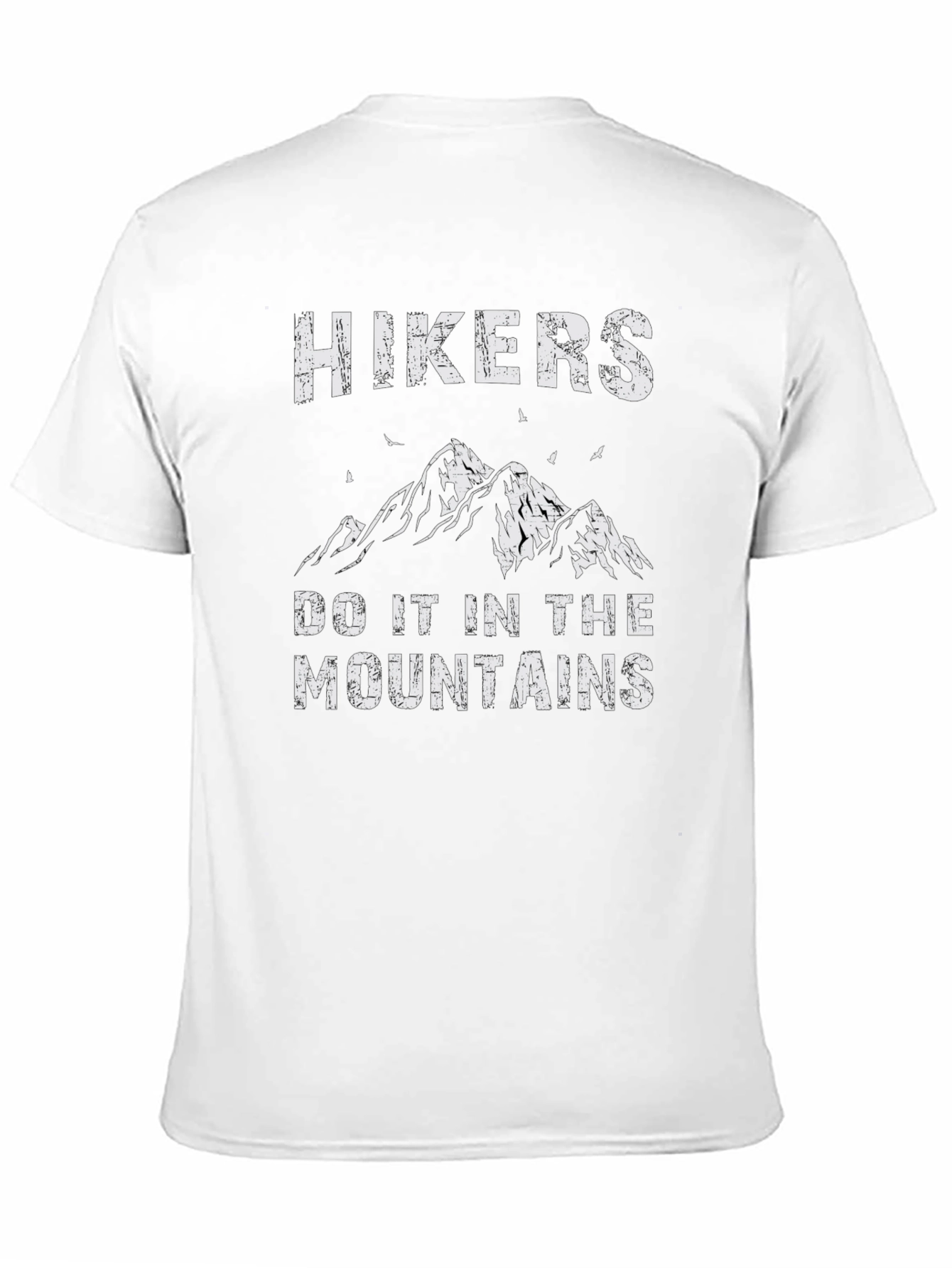 Hikers Do It In The Mountains Graphic T-Shirt