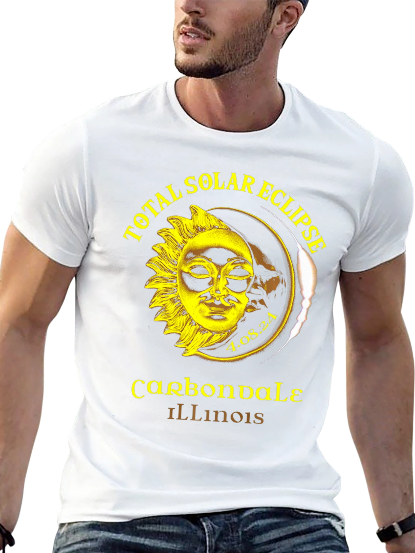 Total Solar Eclipse Carbondale Illinois T-Shirt