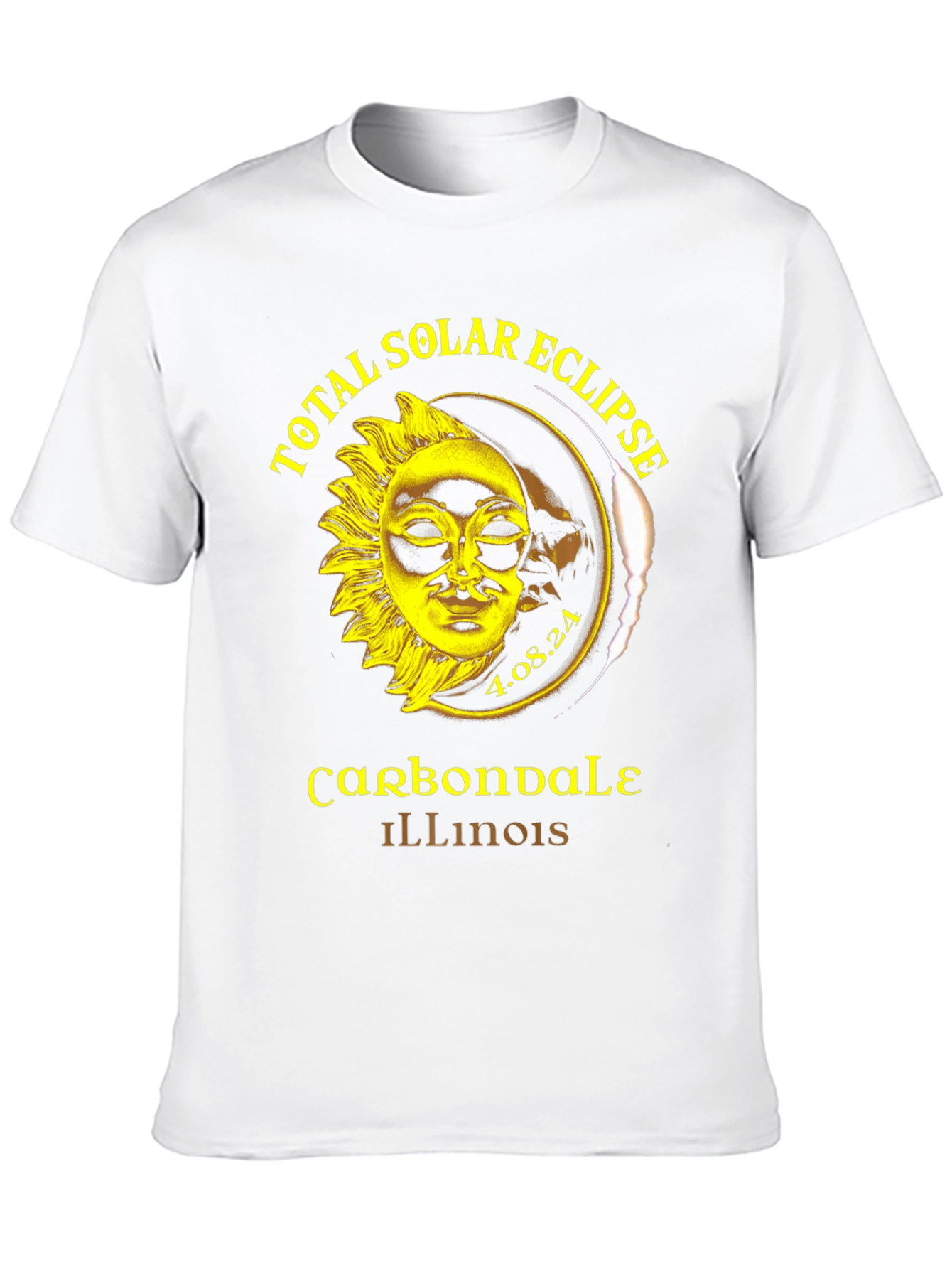 Total Solar Eclipse Carbondale Illinois T-Shirt