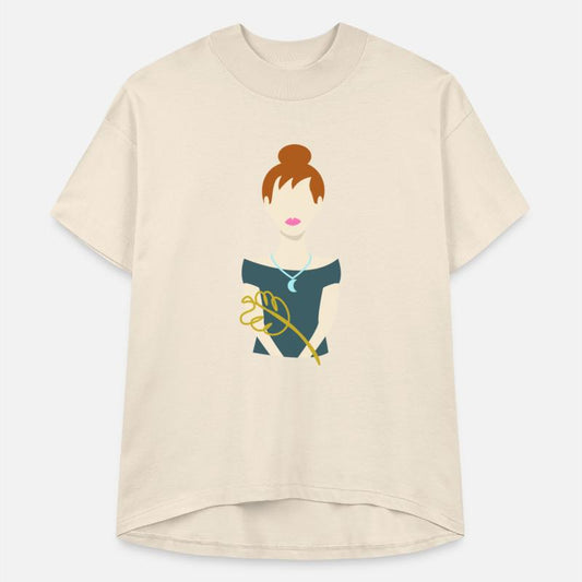 Fashionable girls portrait with floral detail