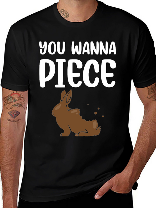 You Wanna Piece of This Chocolate Bunny Shirt