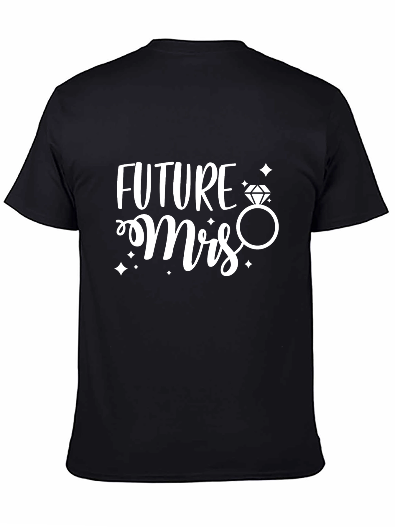 Future Mrs T-Shirt Black Engagement Party