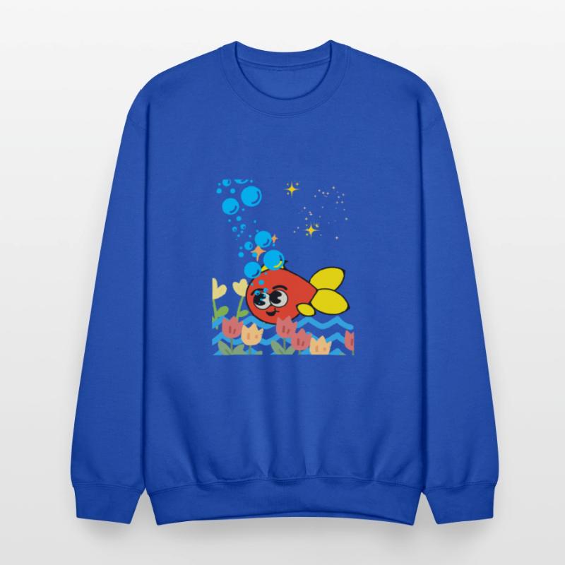 Fish Swimming in Pure Nature Water