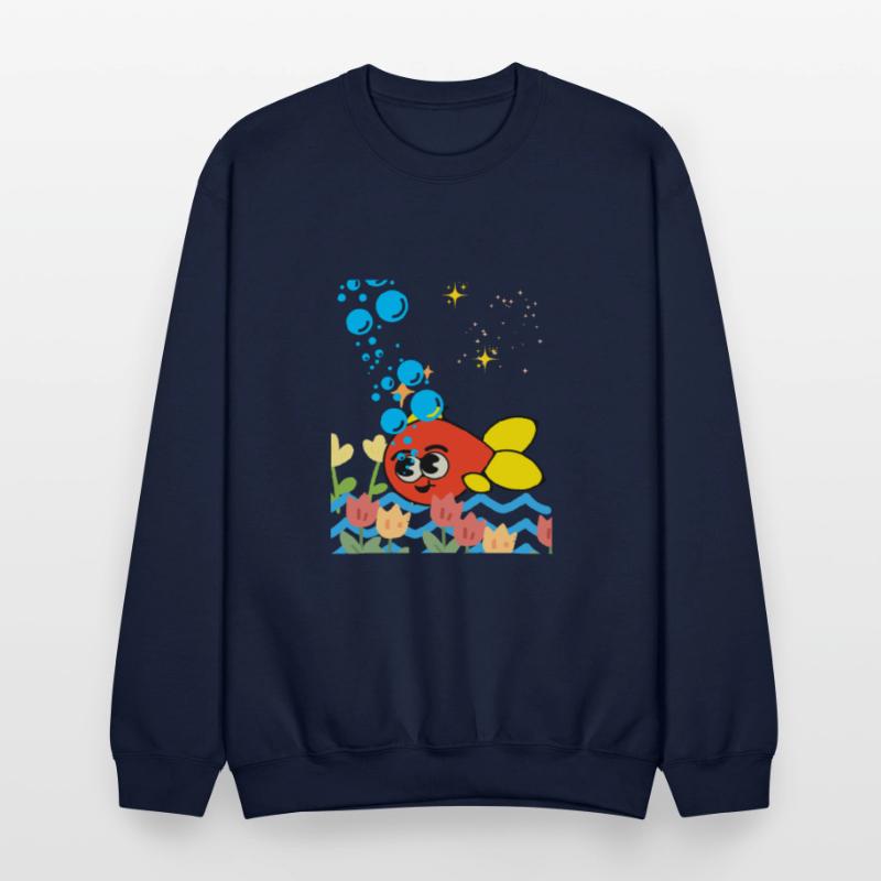 Fish Swimming in Pure Nature Water