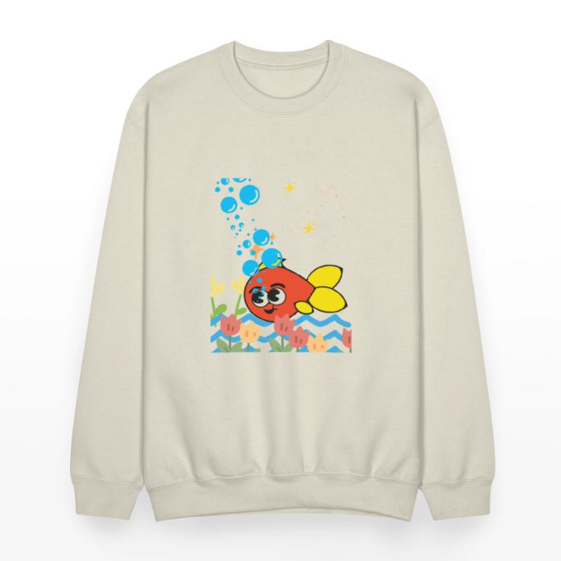 Fish Swimming in Pure Nature Water