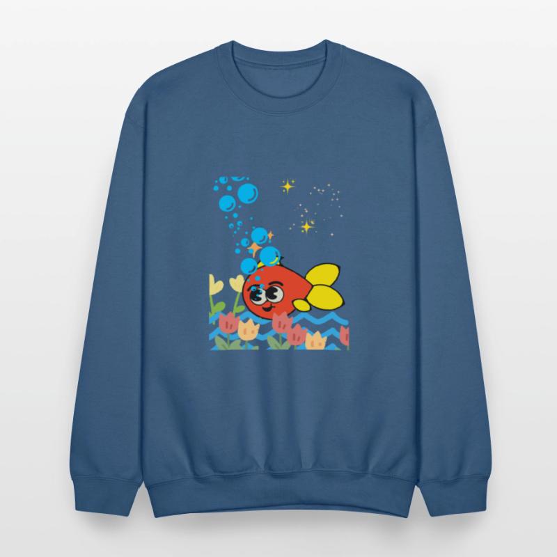 Fish Swimming in Pure Nature Water