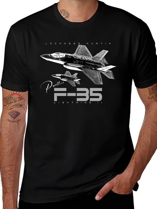 F-35 Lightning II T-Shirt - Lockheed Martin Jet Fighter Tee
