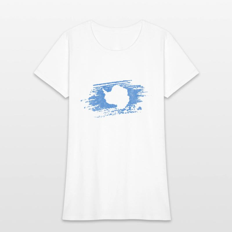 Flag of Antarctica Paint Brush