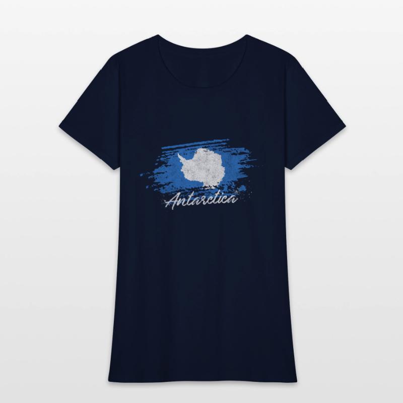 Flag of Antarctica Paint Brush