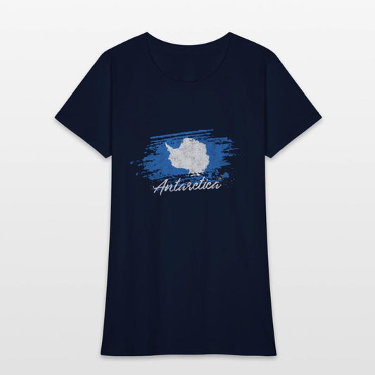 Flag of Antarctica Paint Brush