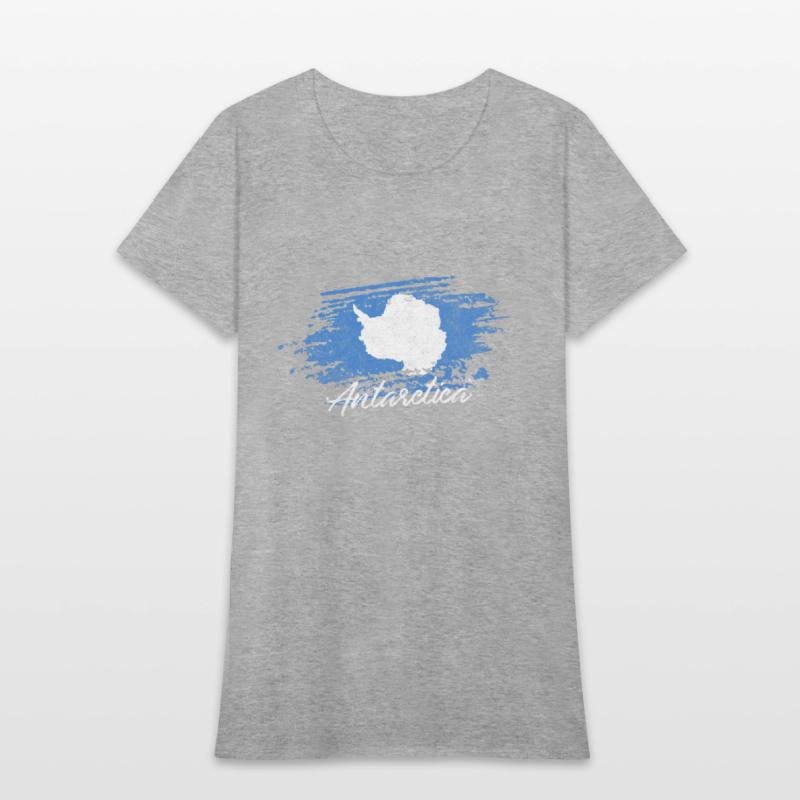 Flag of Antarctica Paint Brush