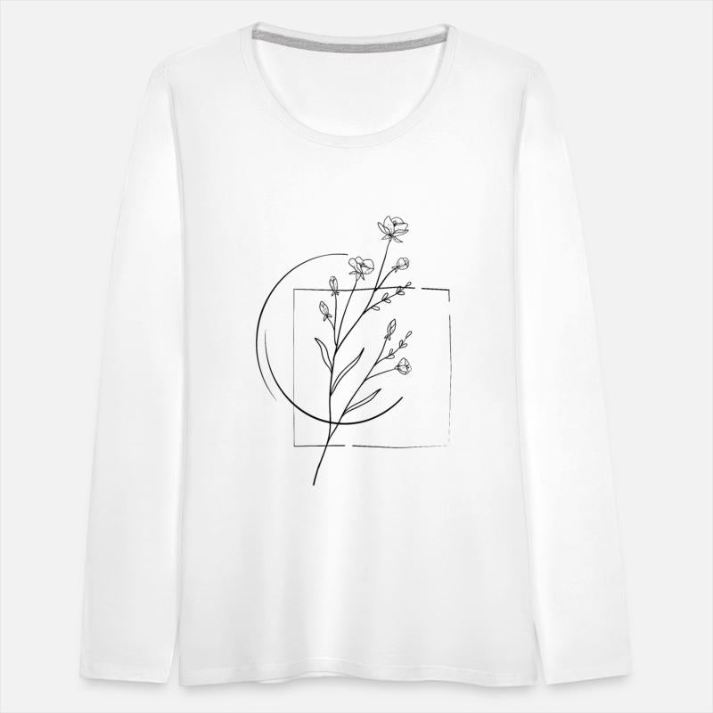 Floral geometric design