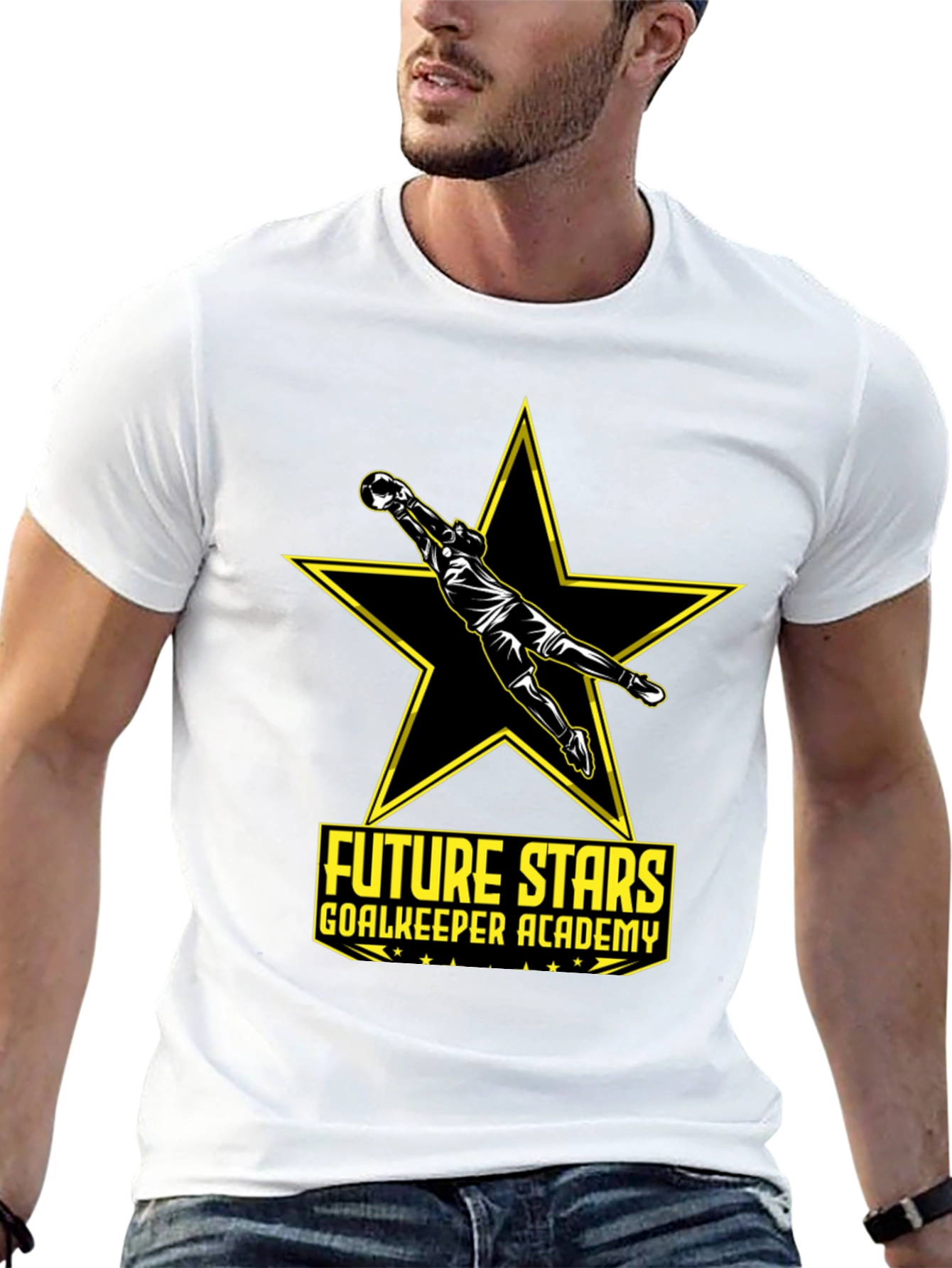 Future Stars Goalkeeper Academy Black T-Shirt