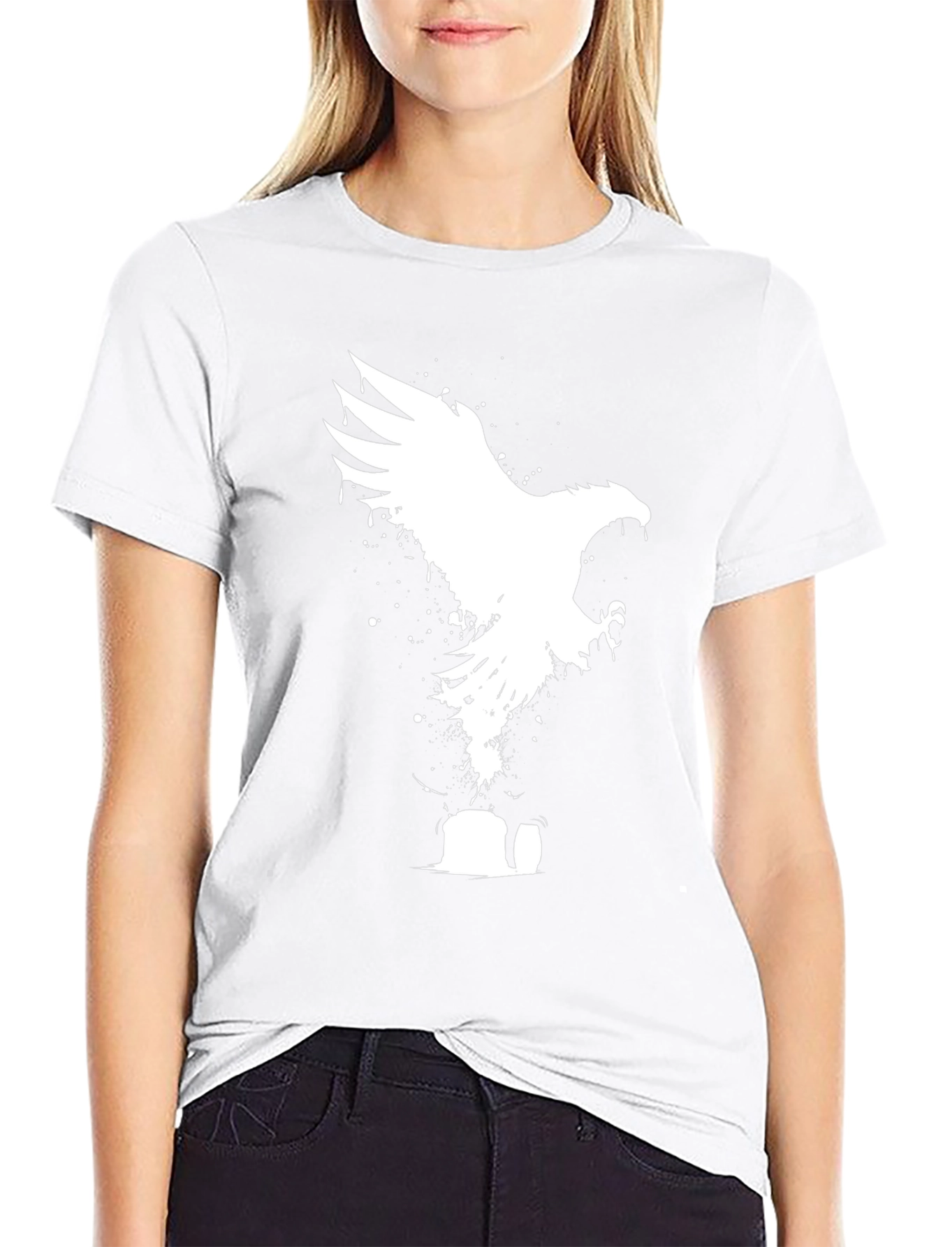 Eagle Graphic Tee - Black