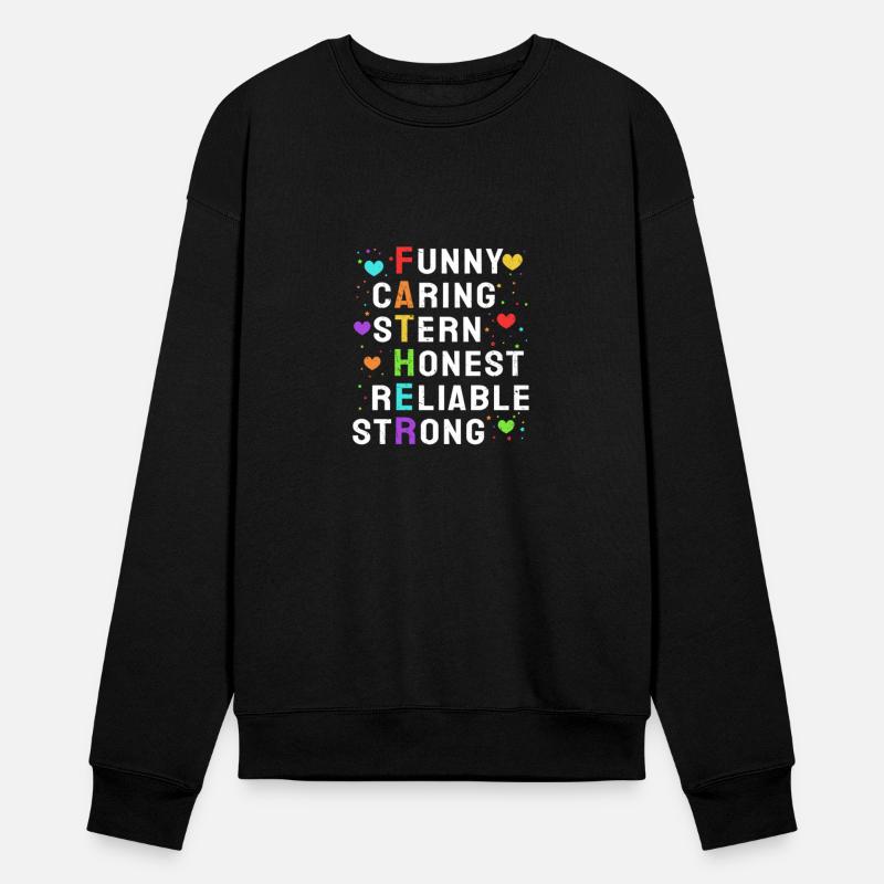 Funny Caring Stern Honest Reliable Strong