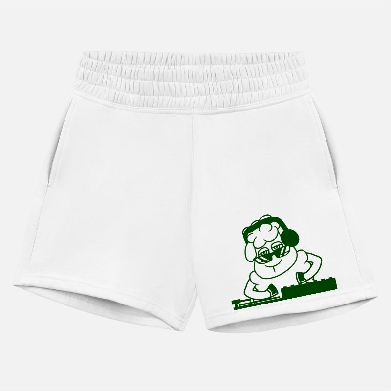 Funny Cool DJ Sheep Animal Mixing Music Party Club