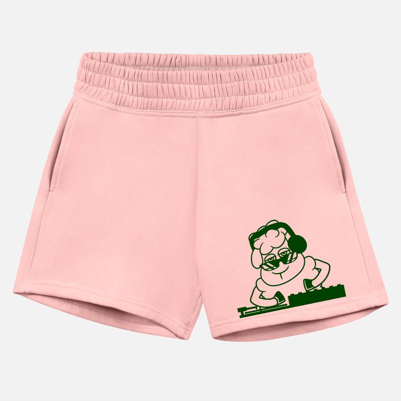 Funny Cool DJ Sheep Animal Mixing Music Party Club