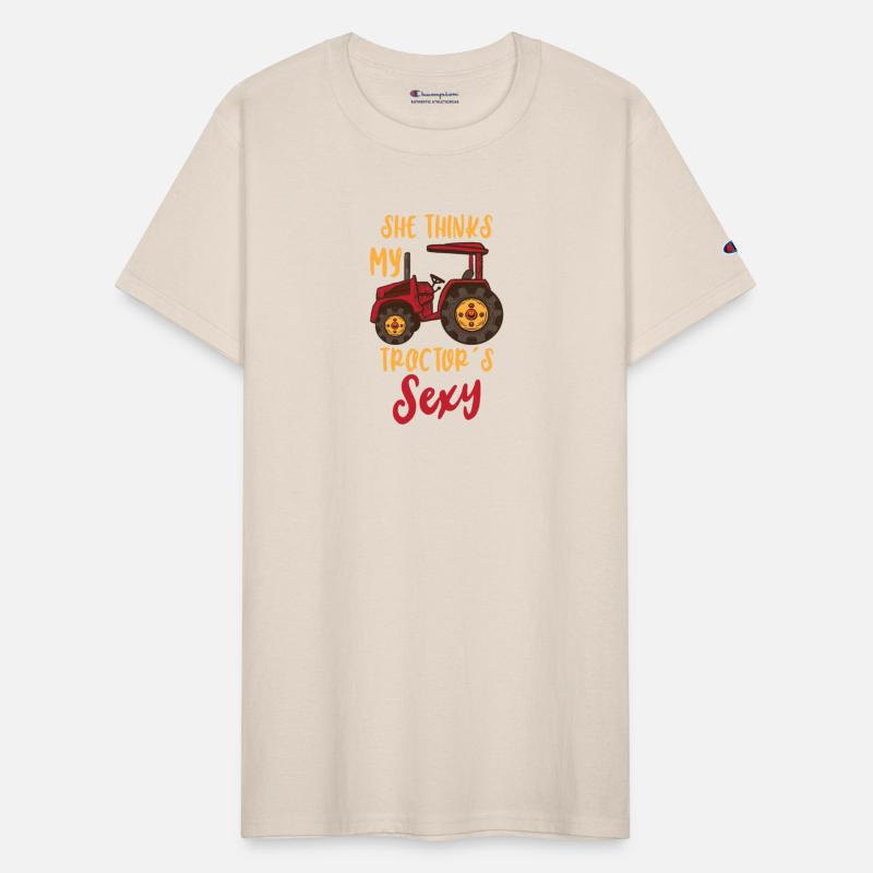 Funny Farmer Funny Farming Tractor Country Life