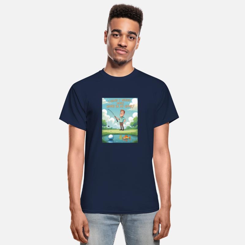 Funny Golf Cartoon More Hooks in My Game