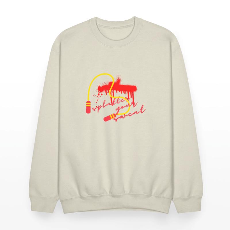 Funny lovely vintage design splatter your sweat