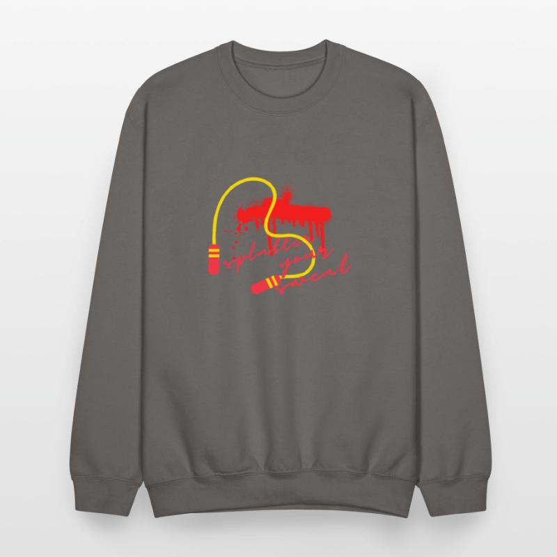 Funny lovely vintage design splatter your sweat