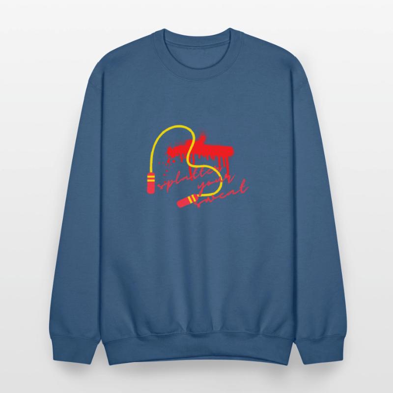 Funny lovely vintage design splatter your sweat