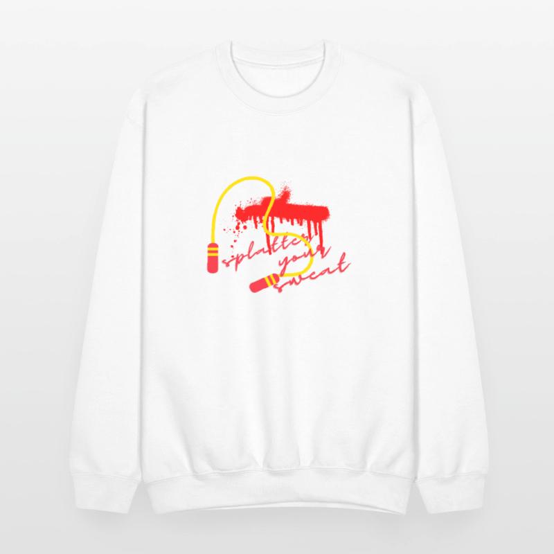 Funny lovely vintage design splatter your sweat
