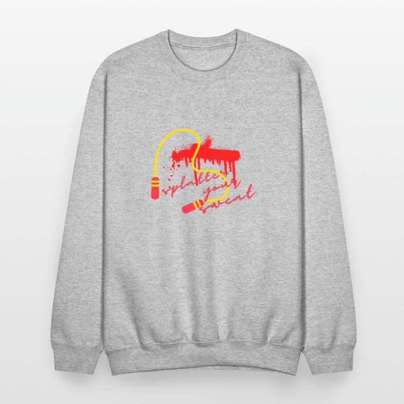 Funny lovely vintage design splatter your sweat
