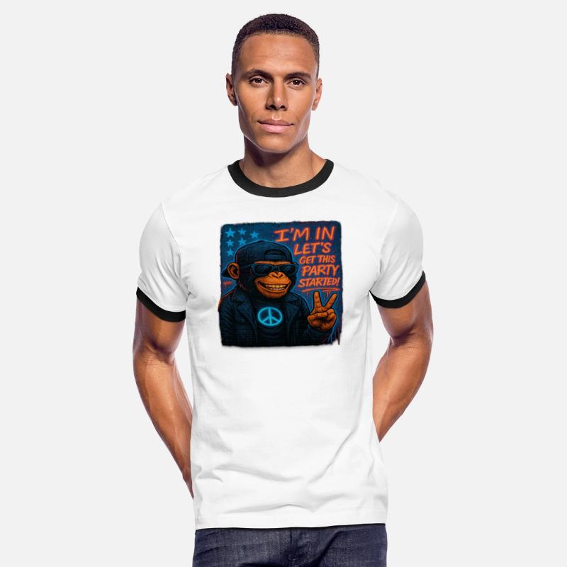 Funny Monkey with sunglasses Cool Street