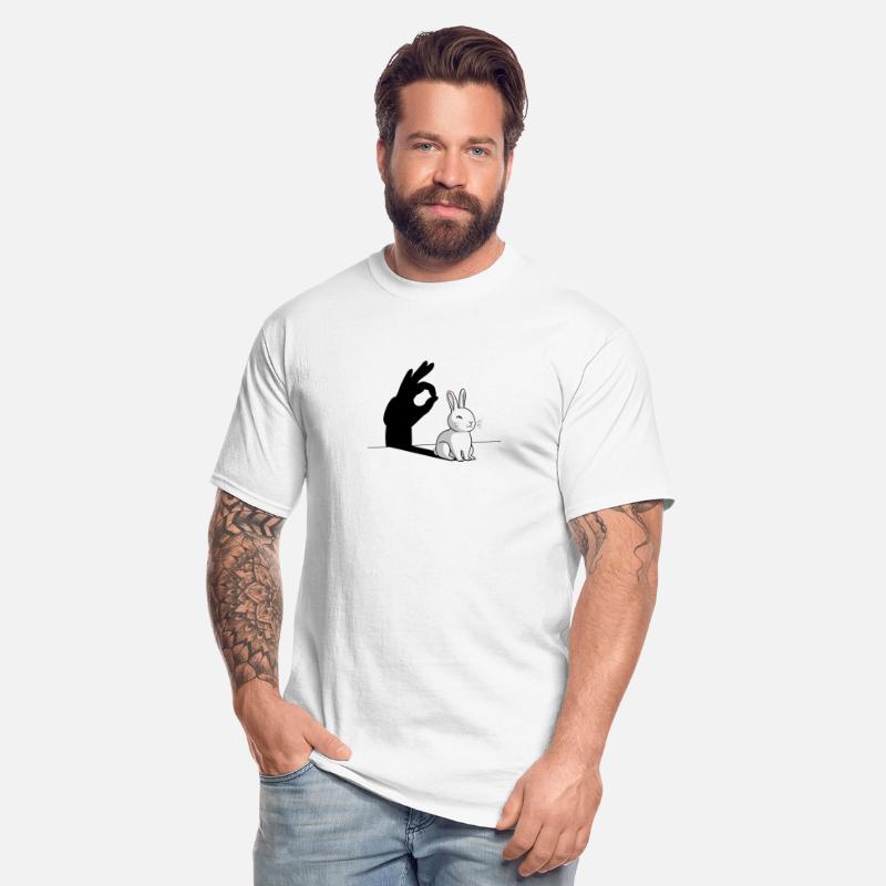 Funny Rabbit Hand Shadow - Playful Shadow Puppet