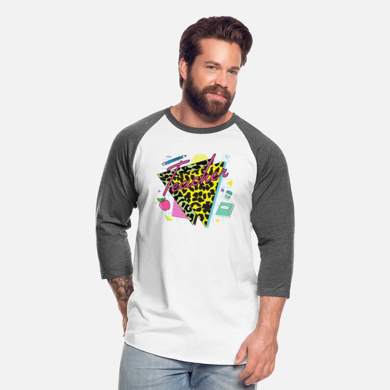 Funny Retro 80s 90s Teacher Back to School
