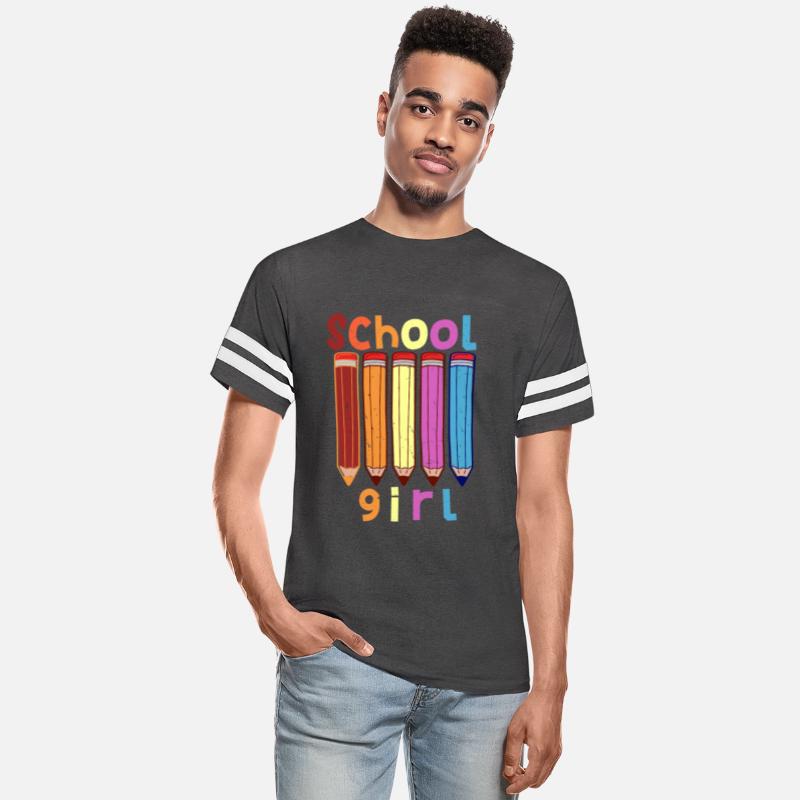 Funny School girl school start T shirt