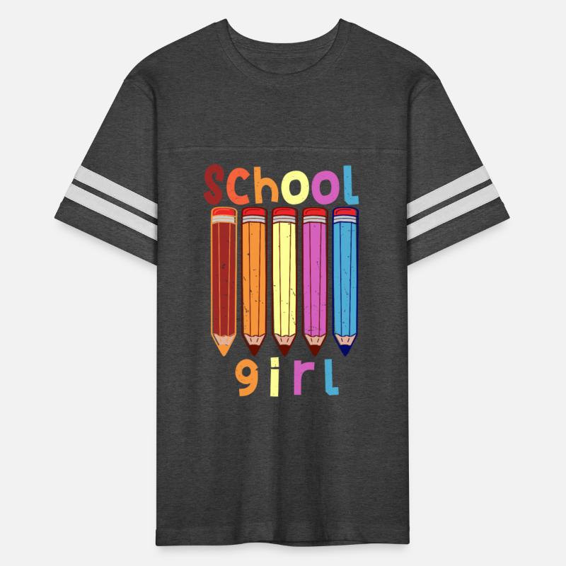 Funny School girl school start T shirt