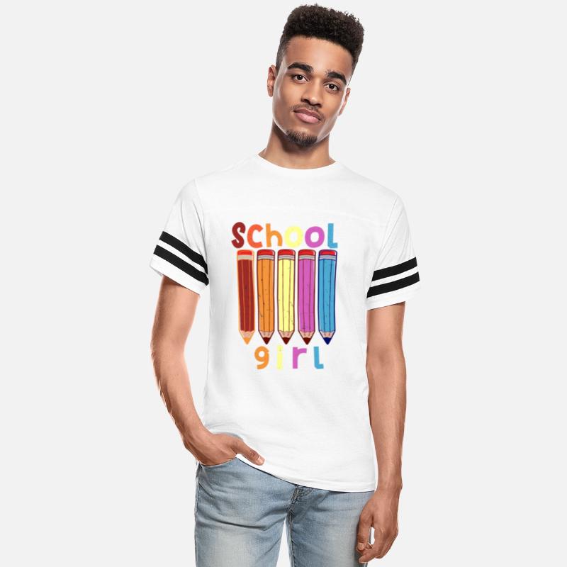 Funny School girl school start T shirt