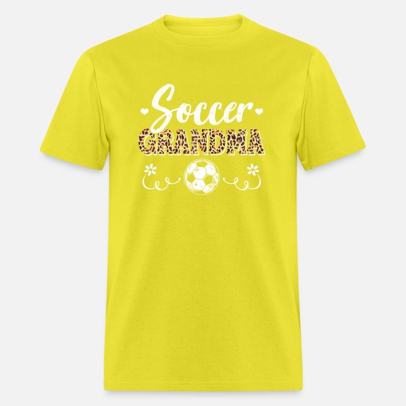 Funny Soccer Fan Leopard Women Grandma Soccer