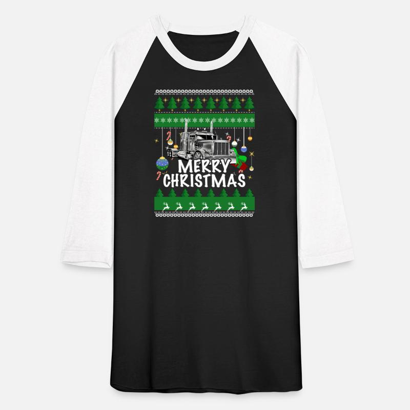 Funny Trucker Christmas Merry Xmas
