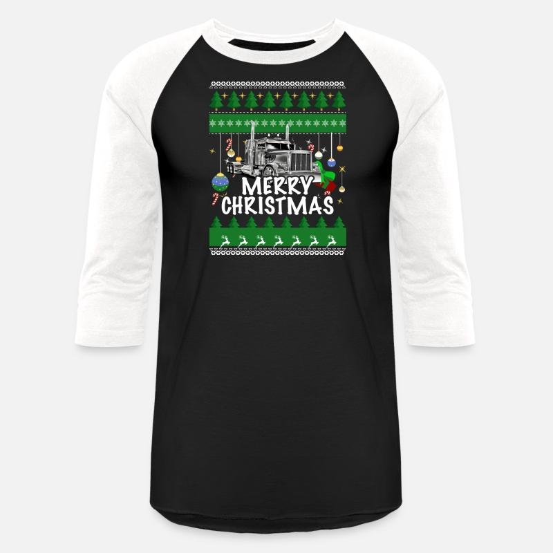 Funny Trucker Christmas Merry Xmas