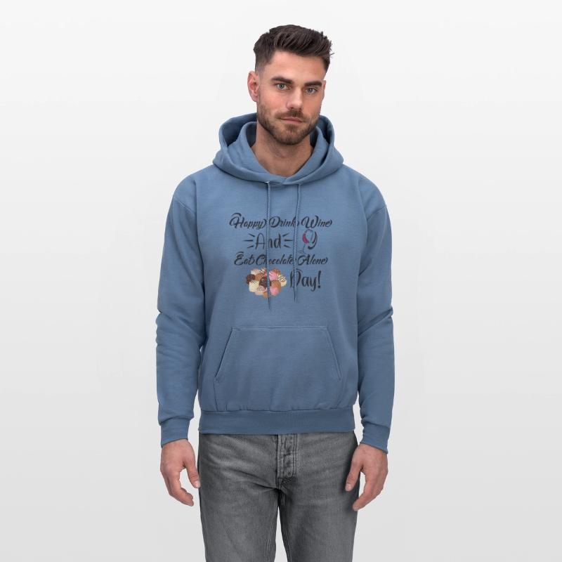 Funny Valentines Day Happy Eat Chocolate Alone Day