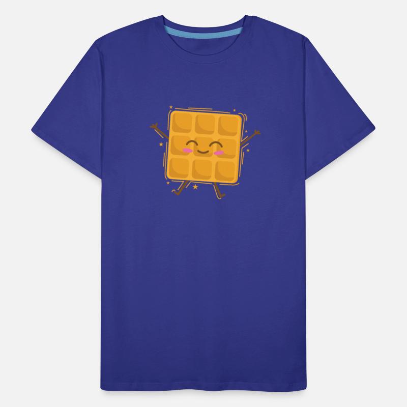 funny Waffle Pastry Baker Dough