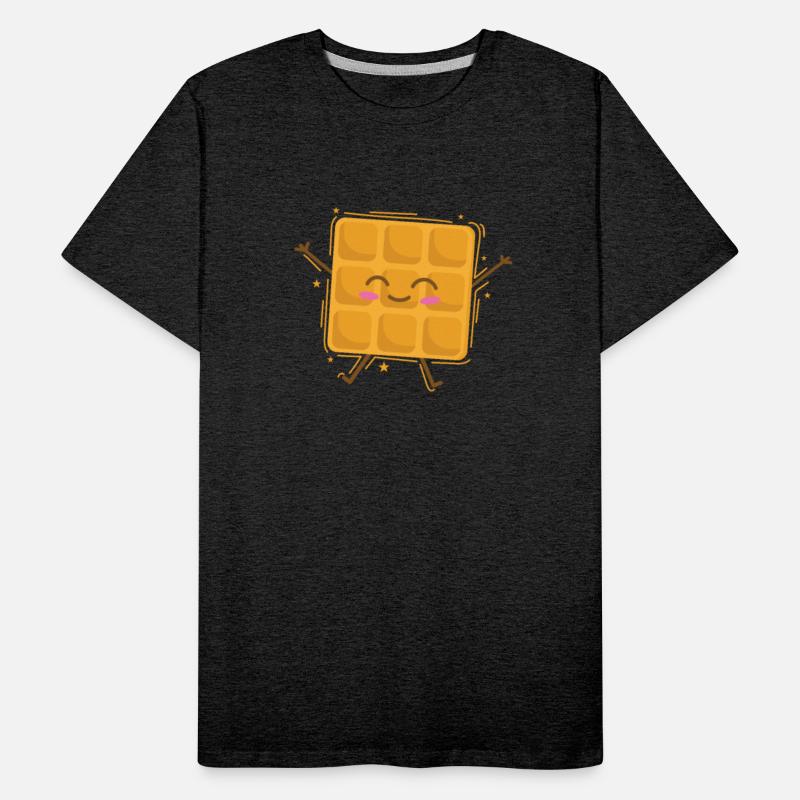 funny Waffle Pastry Baker Dough