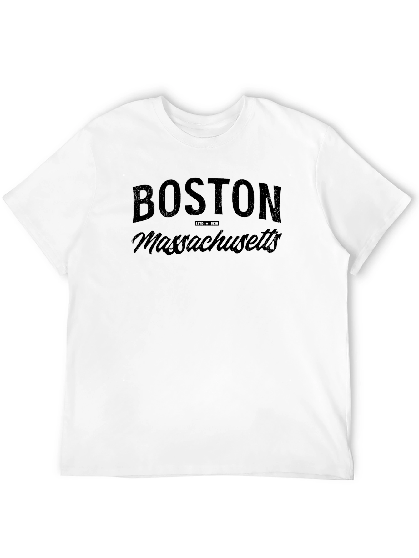 Boston Massachusetts Graphic T-Shirt