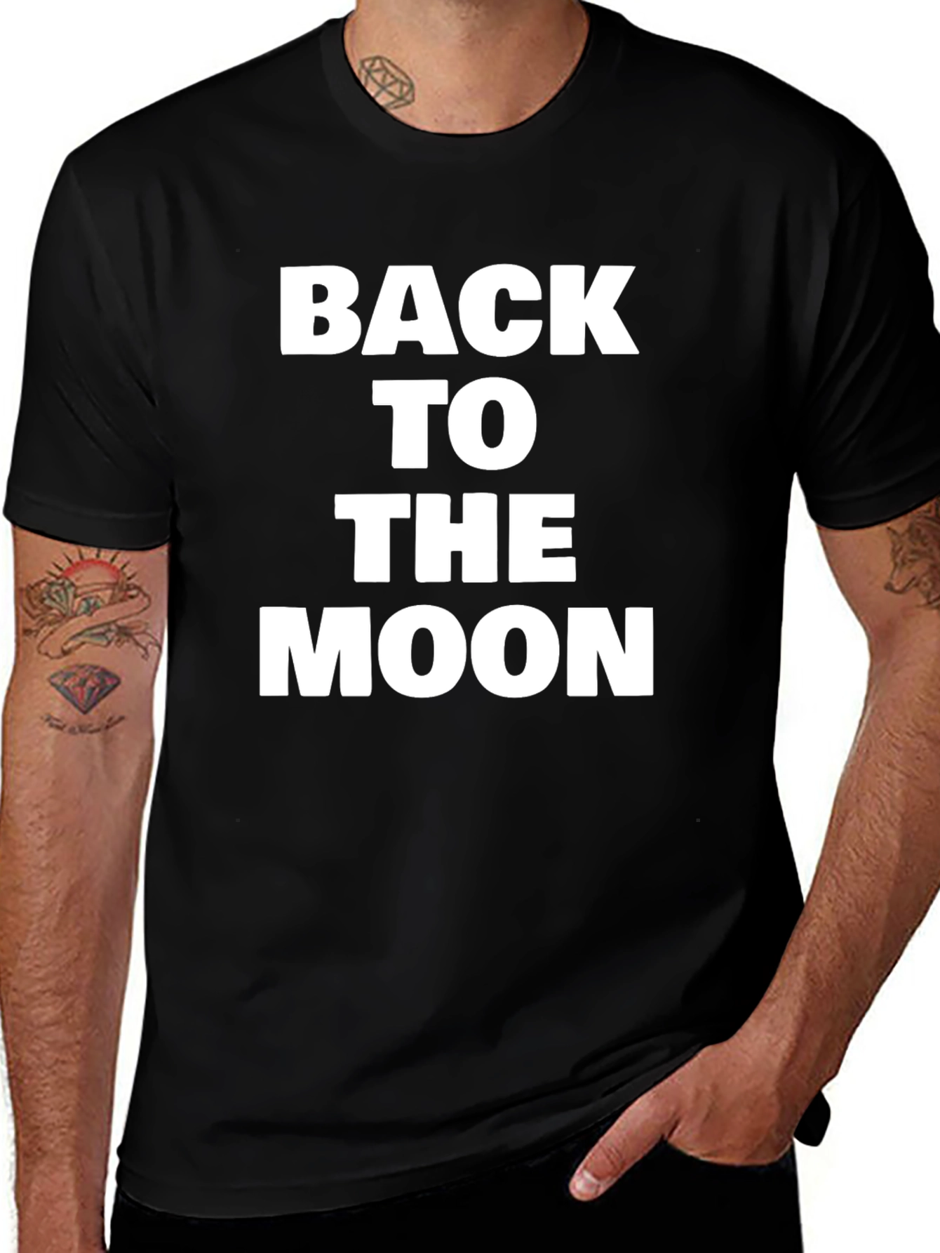 Back To The Moon Graphic T-Shirt