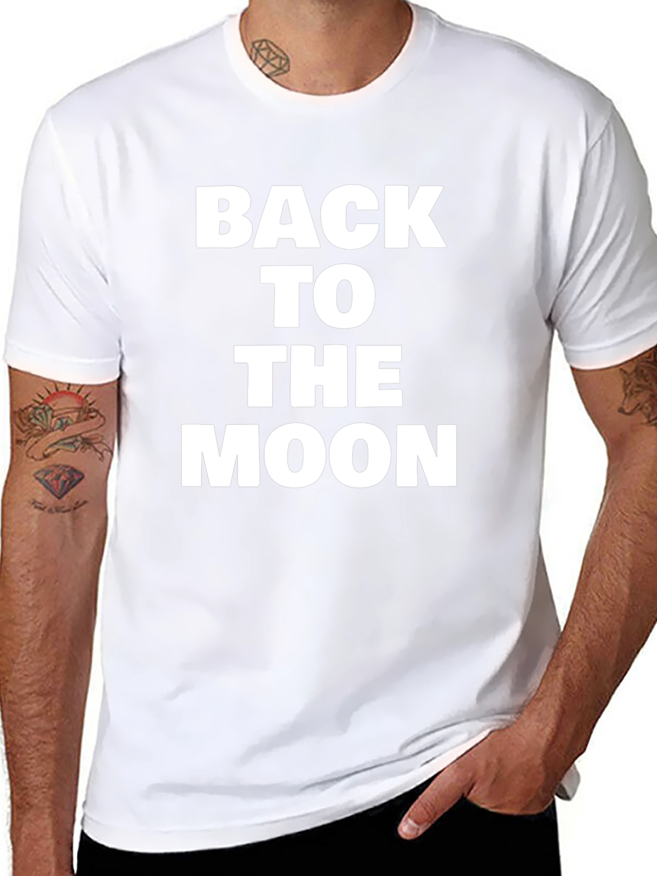 Back To The Moon Graphic T-Shirt
